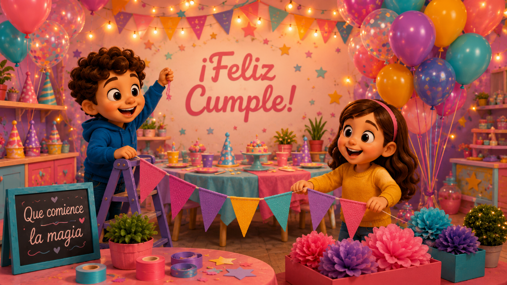 🎈 Decoración para Cumpleaños