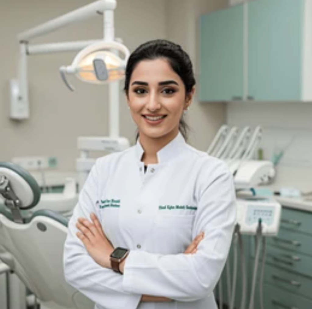 Dental team welcoming a patient