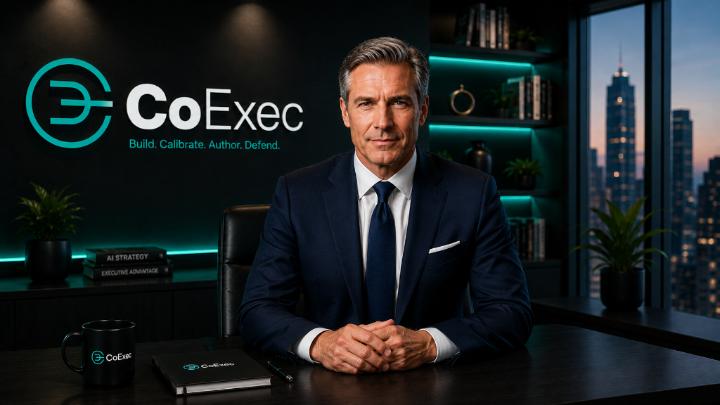 Marcus Hale in the boardroom