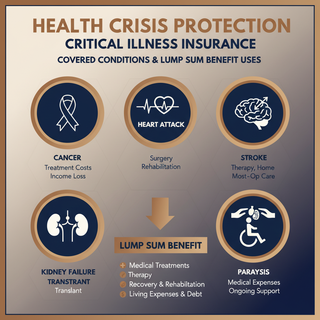 Supplementary coverage infographic: What Conditions Are Covered?