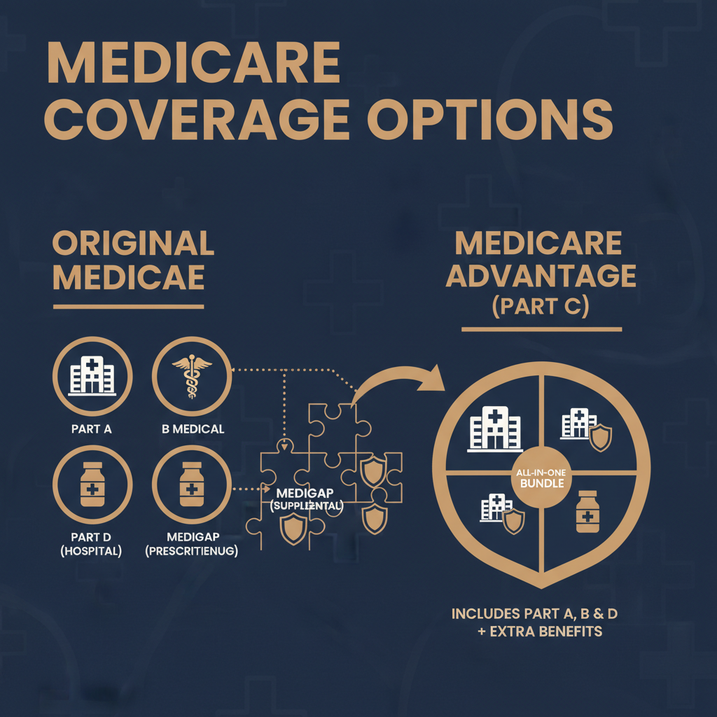 Medicare coverage options for comparison