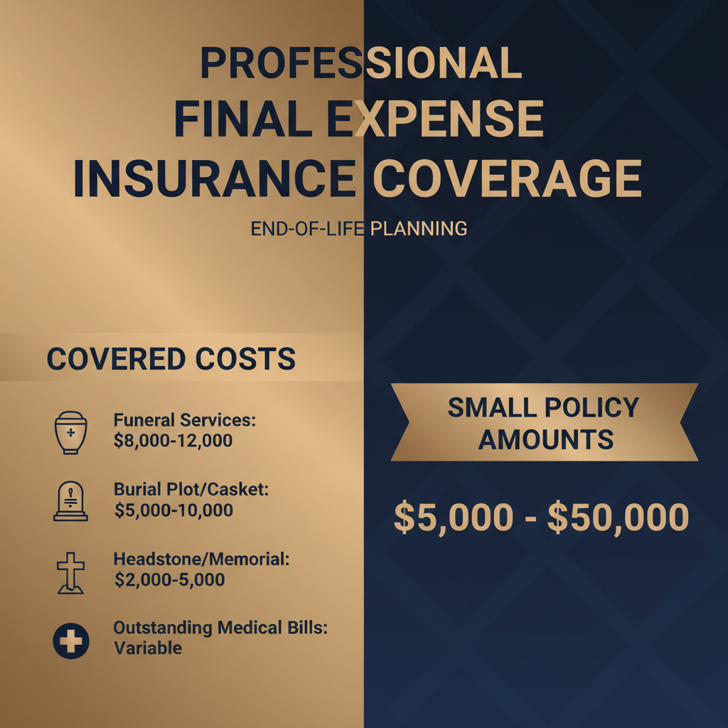 Final expense insurance covered costs breakdown