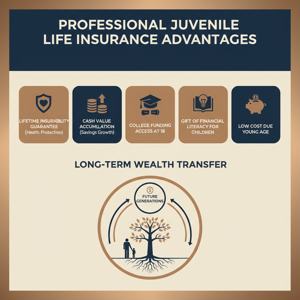 Juvenile life insurance five key advantages