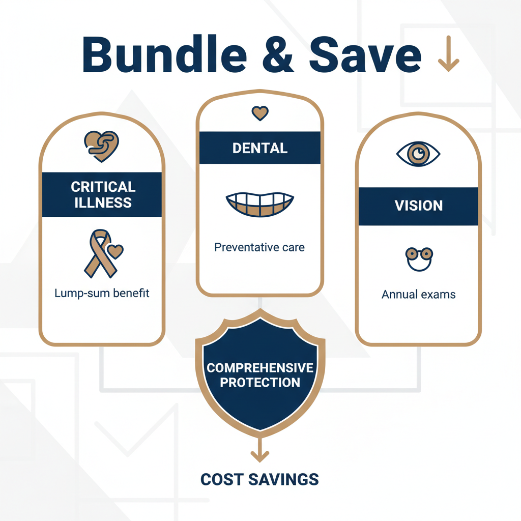 Supplementary coverage infographic: Why Bundle Supplementary Coverages?