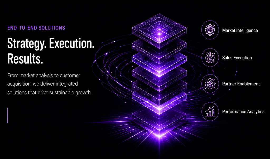 End-to-End Solutions — Strategy. Execution. Results.