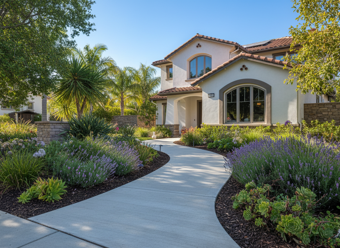Side Yard Path – North Highlands