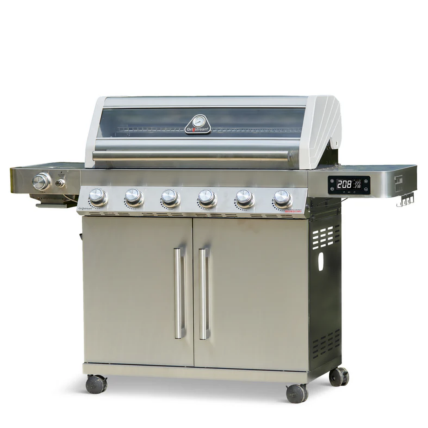 גריל גז משולב פחמים GS-Gourmet 6B + כירה
