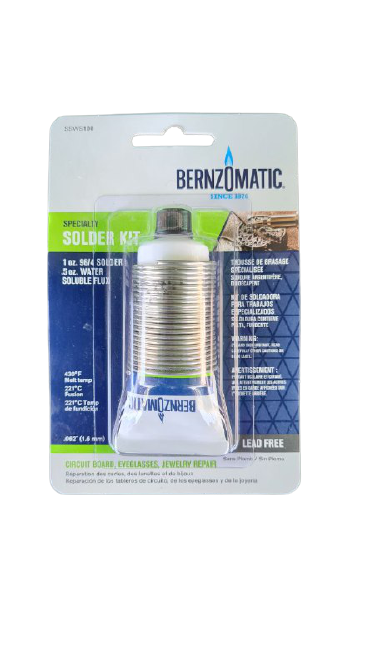 בדיל ומשחה להלחמה BERNZOMATIC