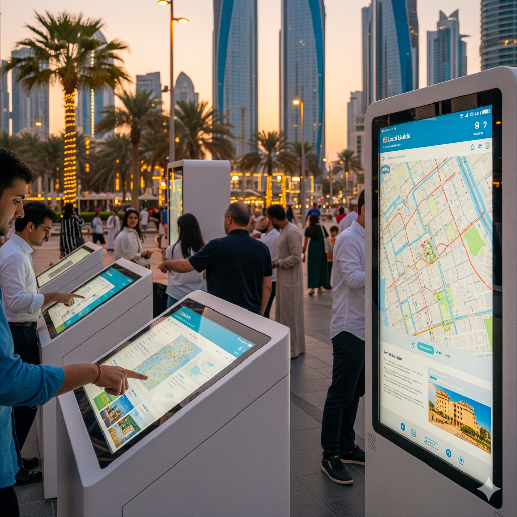 Interactive Kiosks — Tangible Tablets