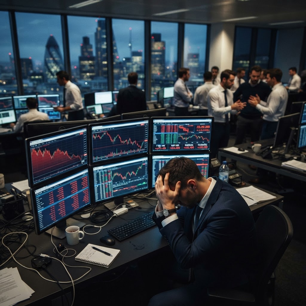 London Markets Stumble as Bond Market Turbulence Triggers Q4 Sell-Off