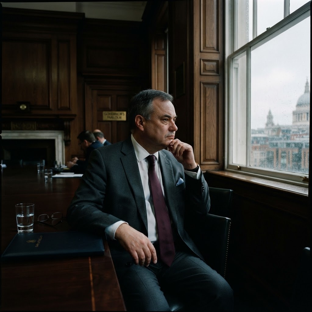 Threadneedle Street Holds Steady as Geopolitical Shadows Lengthen