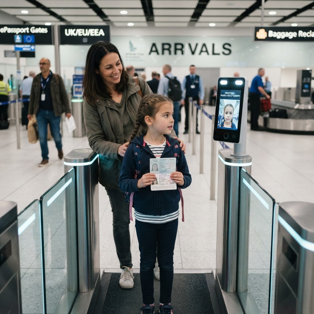 Border revolution as eGate threshold lowered for young travellers