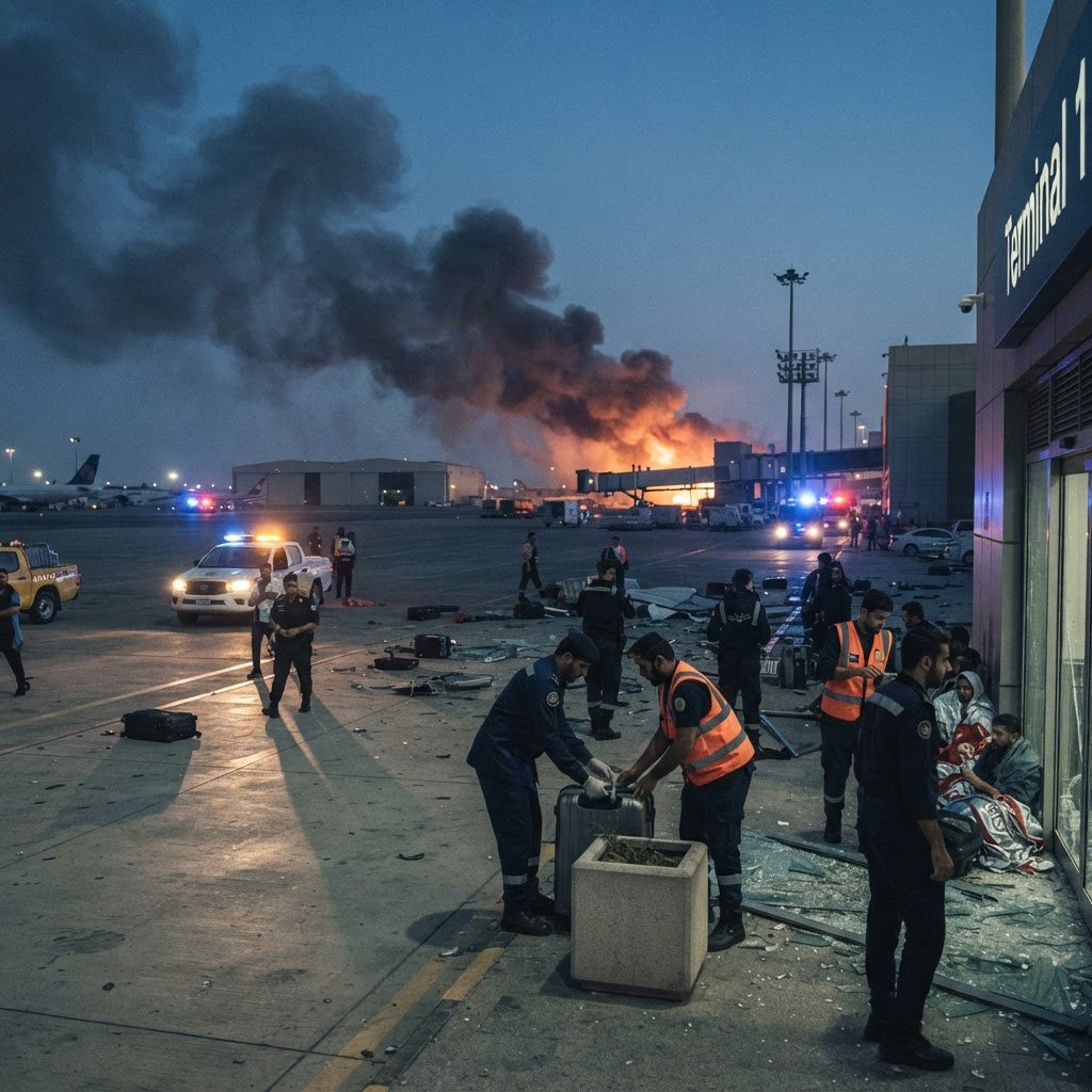 Deadly Missile Strike on Riyadh Airport Marks Dangerous Shift in Regional Conflict