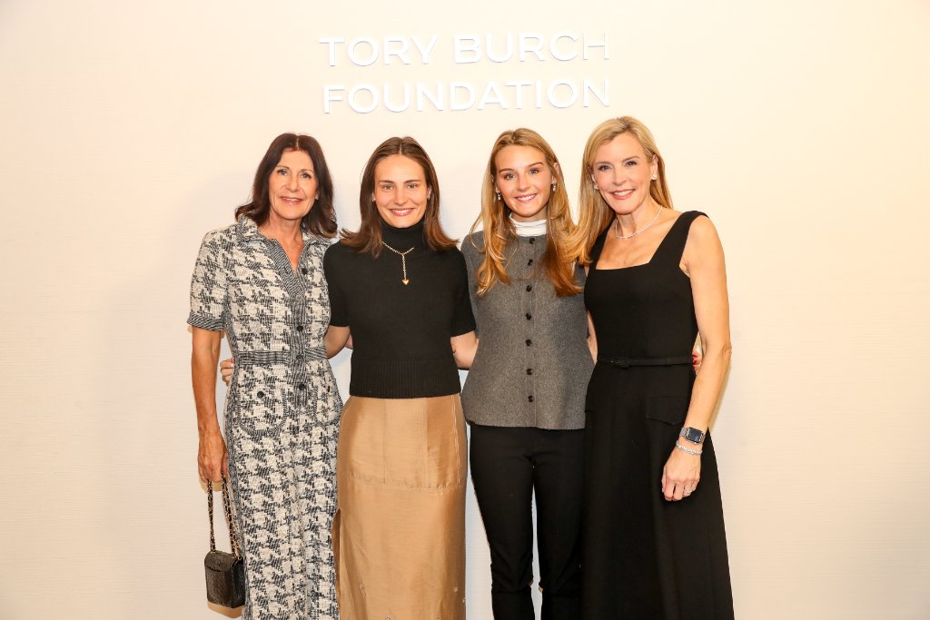 Guests at the Tory Burch Foundation Founders Breakfast