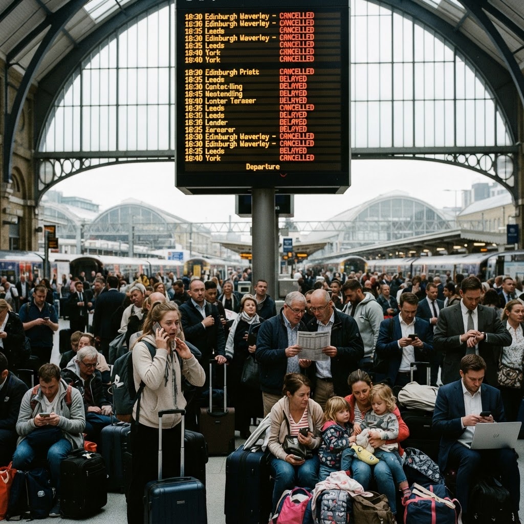 Infrastructure Crisis as Heathrow Rail Arteries Collapse Under Floodwaters