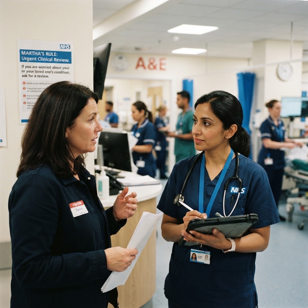 A fundamental shift: Martha's Rule expands to every NHS emergency department
