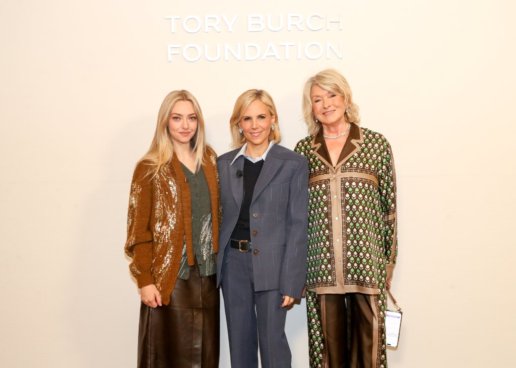 Tory Burch with Foundation Fellows