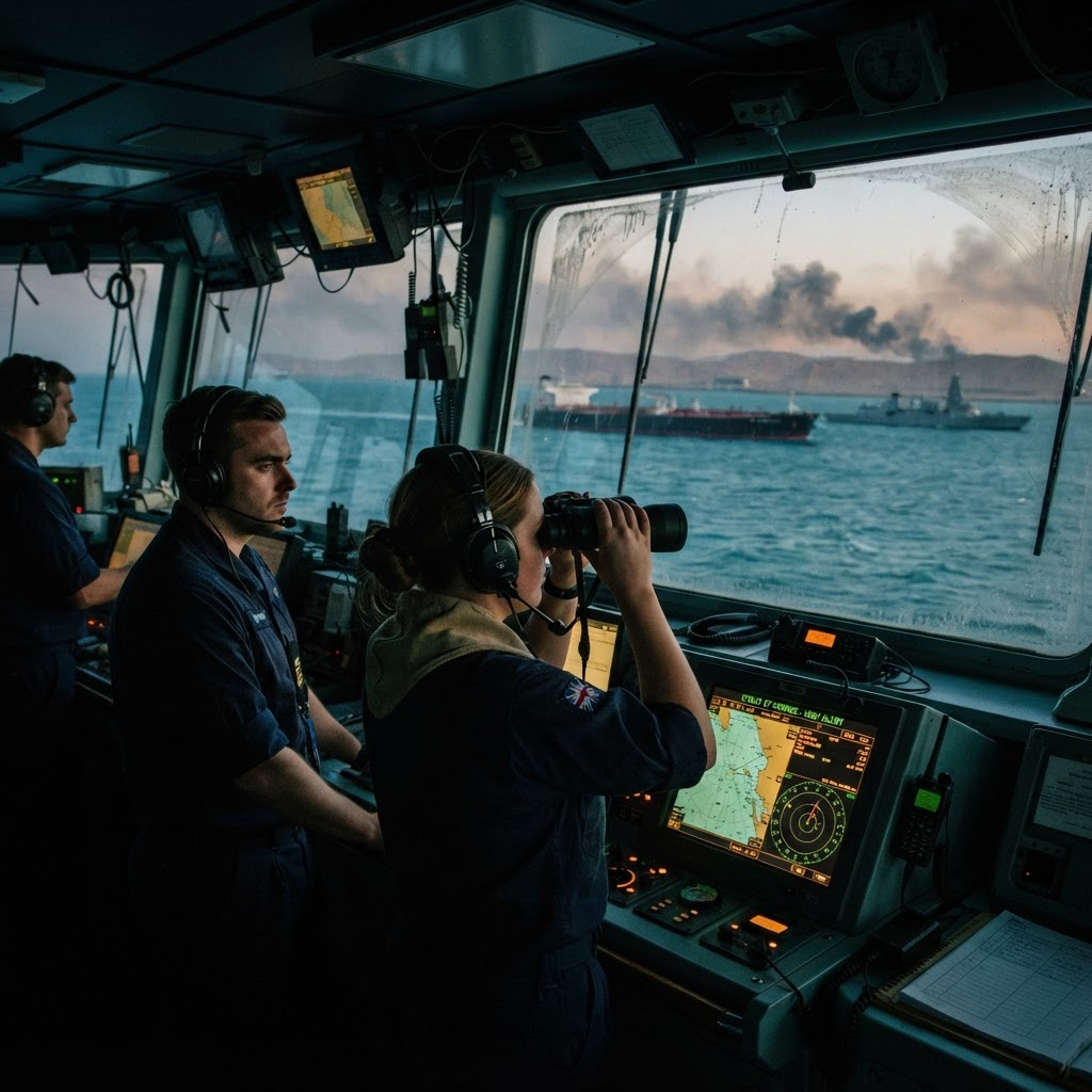 Shadows over the Strait: Britain and the West Face a Growing Maritime Conflict in the Gulf