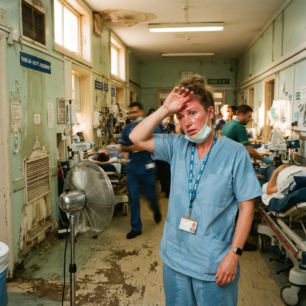 Heatwaves and Hospital Decay: A Summer of Unprecedented Strain for the NHS