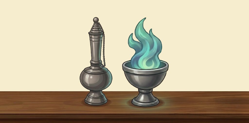 Buddhist offering vessels