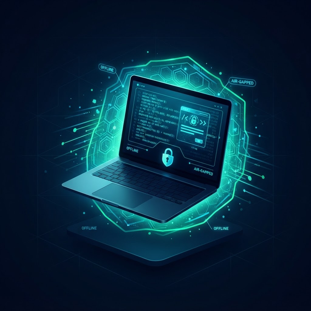 Offline Quantum Encryption: Why Air-Gapped Browser Encryption Beats Server-Side Key Vaults