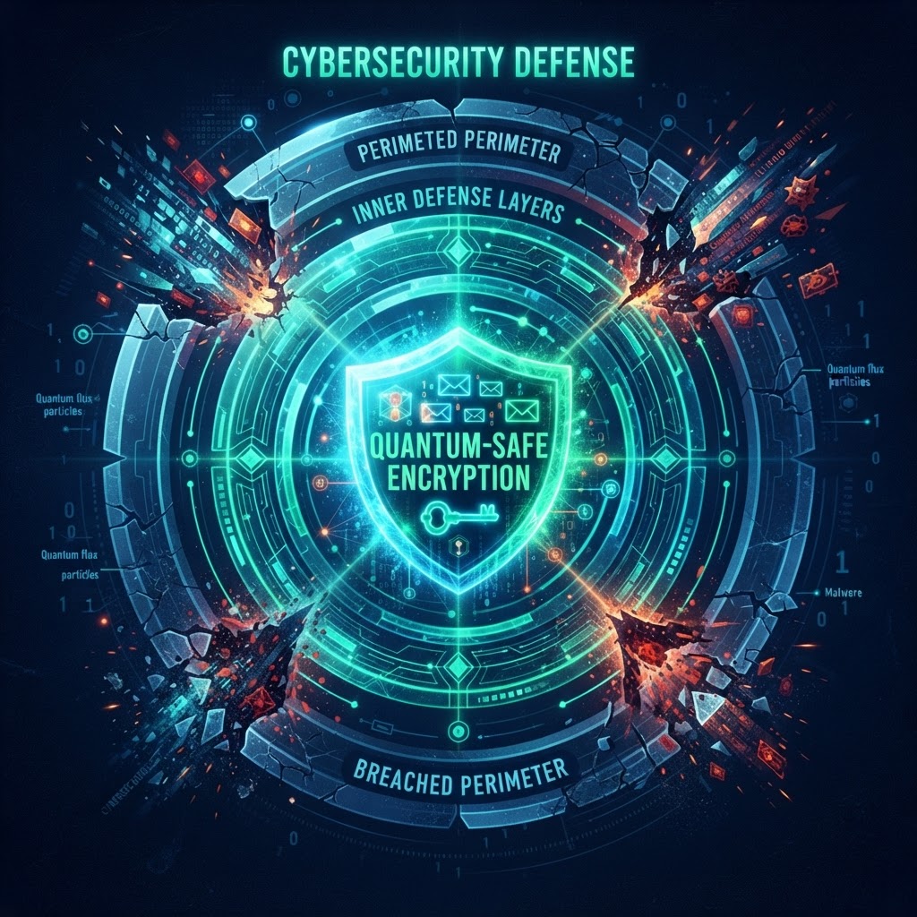 Quantum-Safe Data Exfiltration Defense: When Cybersecurity Tools Fail, Encryption Wins
