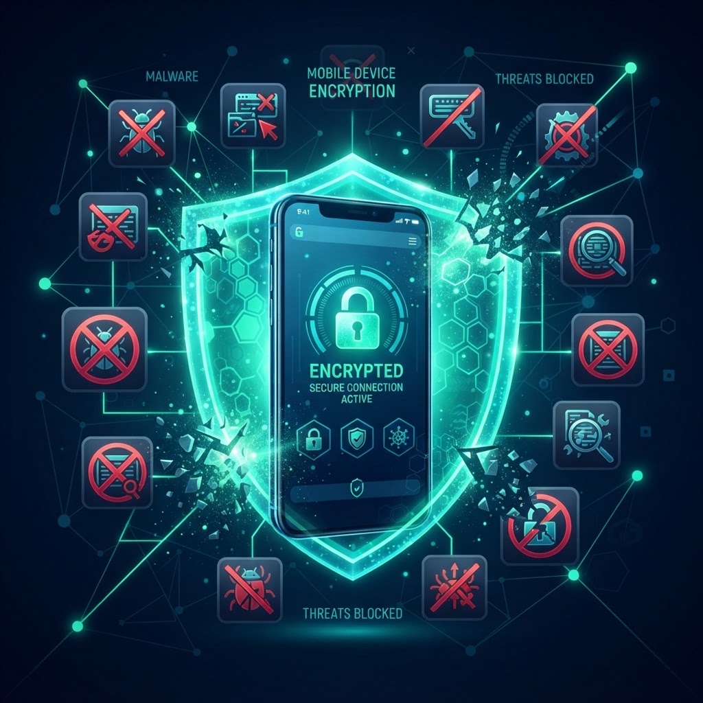 Quantum Encryption for Mobile Devices: Protecting Data on Compromised Smartphones