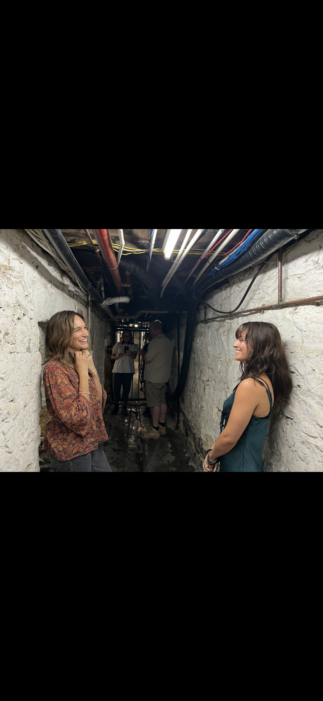 Bridgette Armstrong on set