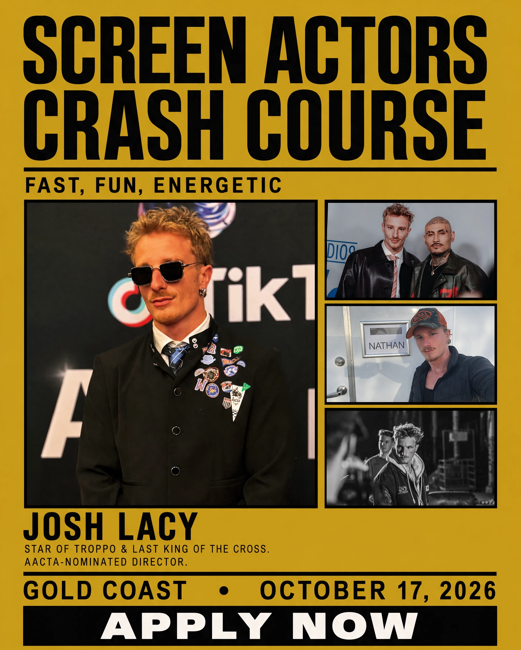 Screen Actors Crash Course — October 17