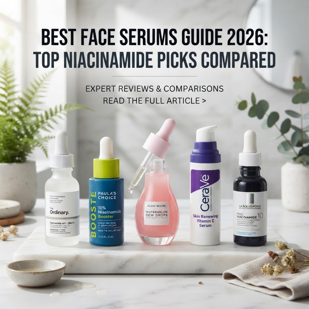Best Face Serums Guide 2026: Top Niacinamide Picks Compared