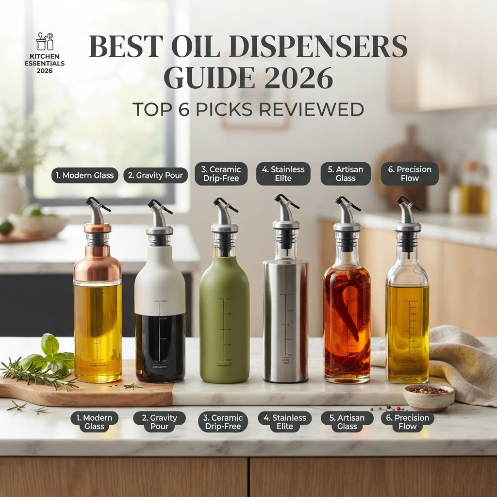Best Oil Dispensers Guide 2026: Top 6 Picks Reviewed