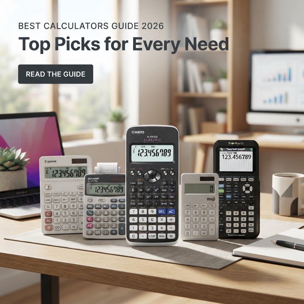 Best Calculators Guide 2026: Top Picks for Every Need