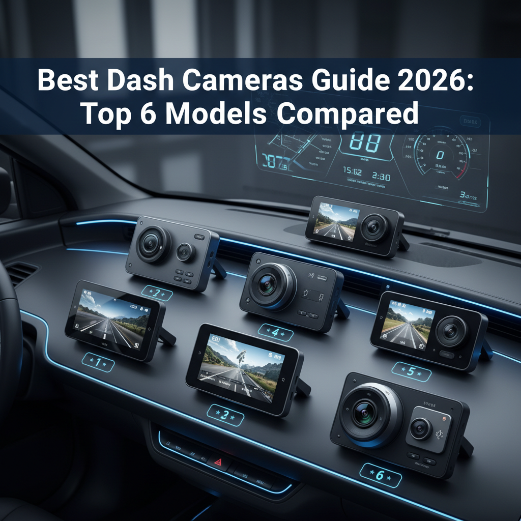 Best Dash Cameras Guide 2026: Top 6 Models Compared