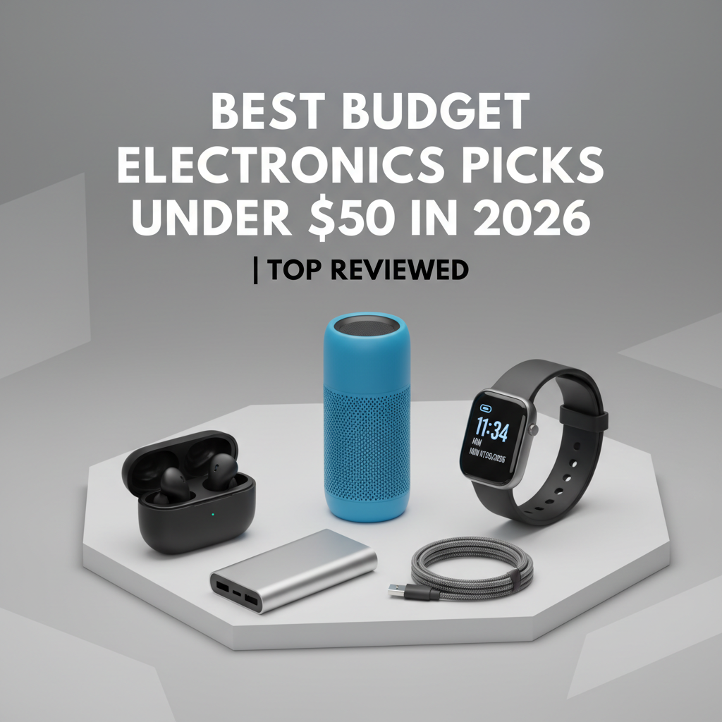 Best Budget Electronics Picks Under $50 in 2026 | Top Reviewed