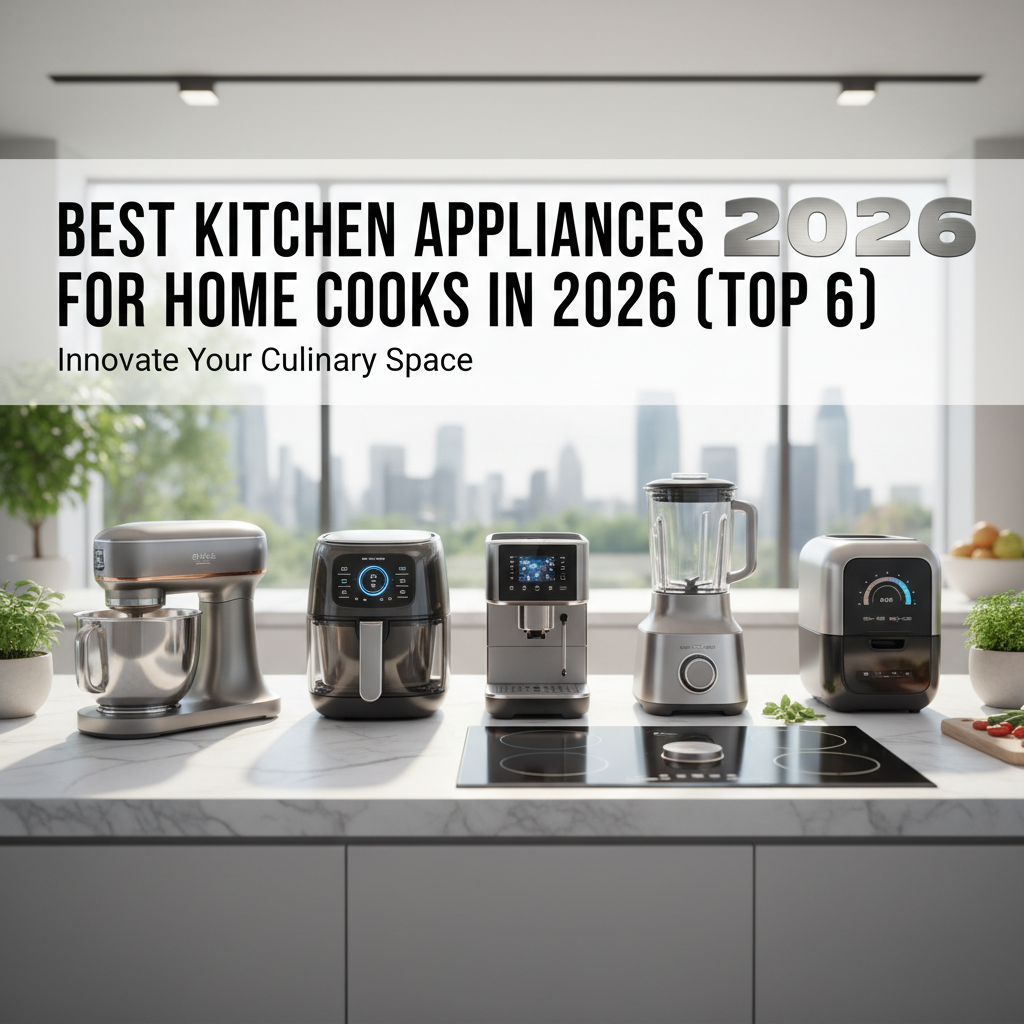 Best Kitchen Appliances for Home Cooks in 2026 (Top 6)