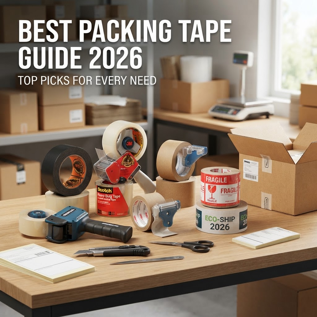 Best Packing Tape Guide 2026: Top Picks for Every Need