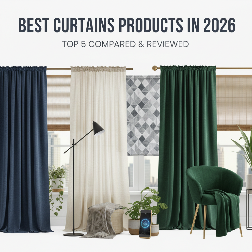 Best Curtains Products in 2026: Top 5 Compared & Reviewed