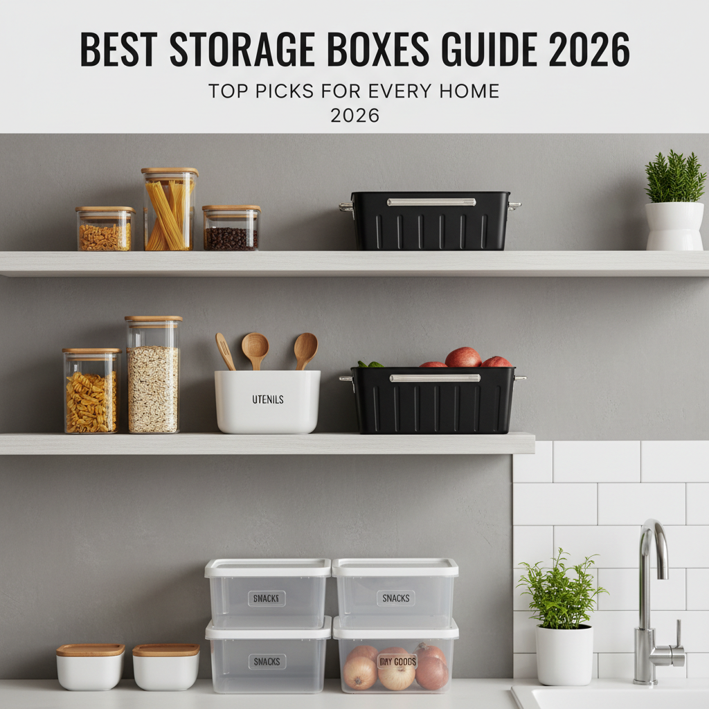 Best Storage Boxes Guide 2026: Top Picks for Every Home