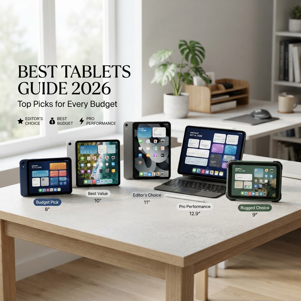 Best Tablets Guide 2026: Top Picks for Every Budget