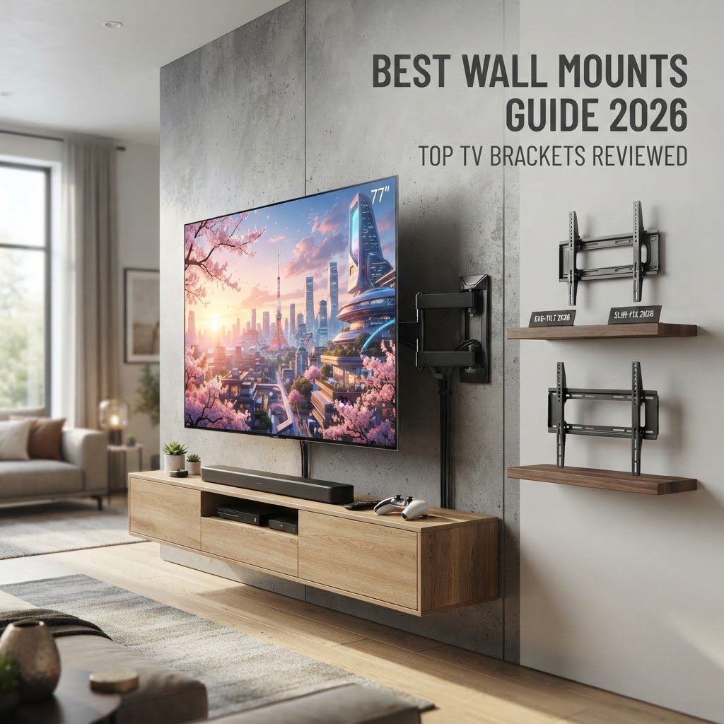 Best Wall Mounts Guide 2026: Top TV Brackets Reviewed