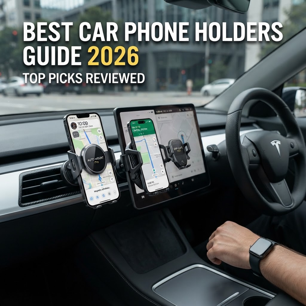 Best Car Phone Holders Guide 2026: Top Picks Reviewed