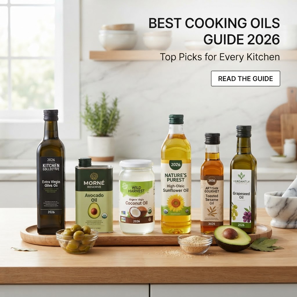Best Cooking Oils Guide 2026: Top Picks for Every Kitchen