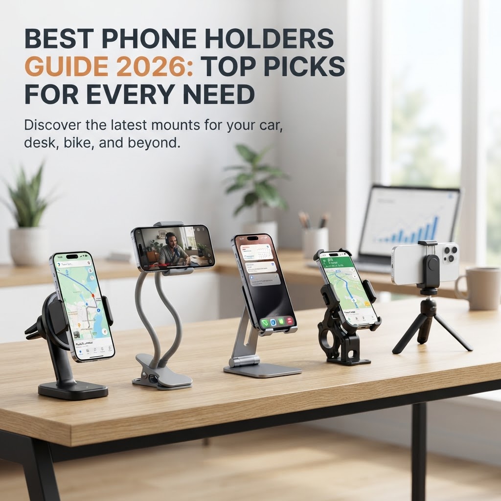 Best Phone Holders Guide 2026: Top Picks for Every Need
