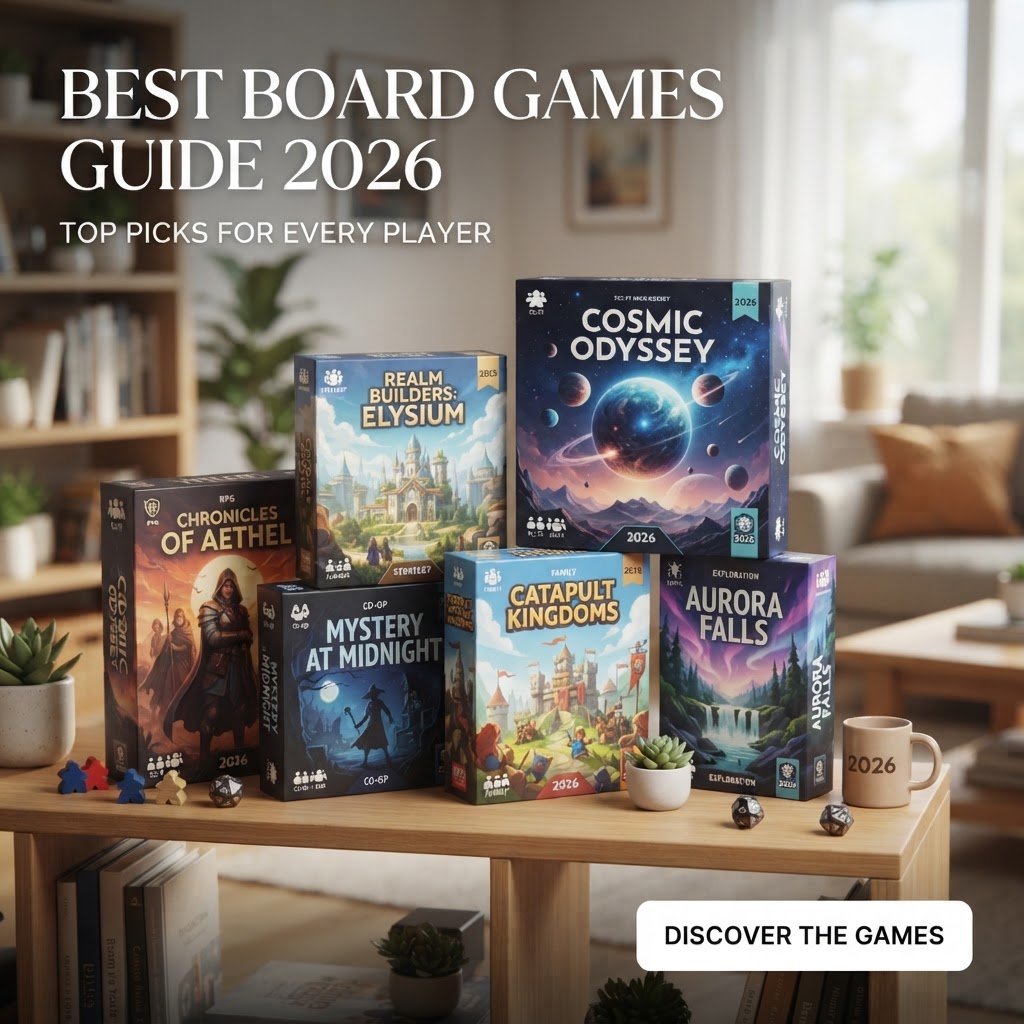 Best Board Games Guide 2026: Top Picks for Every Player