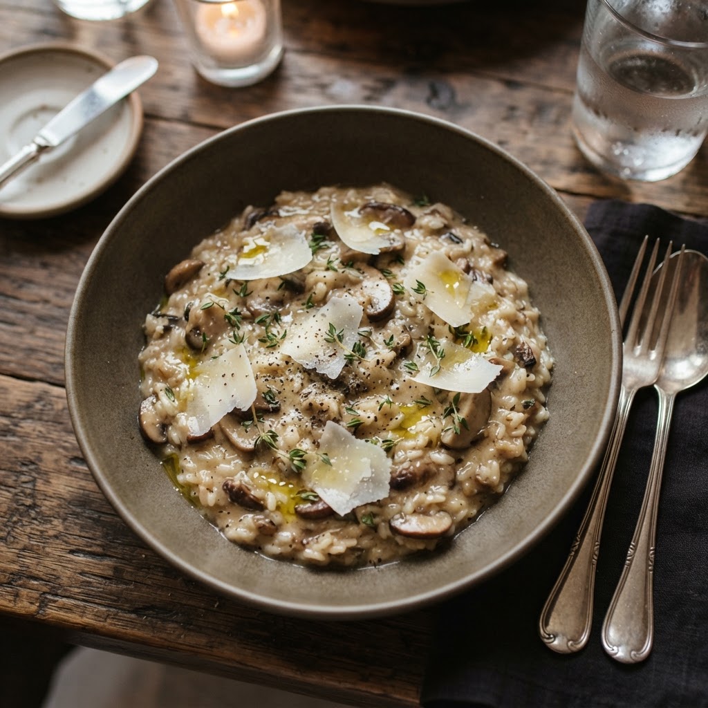 Mushroom Risotto