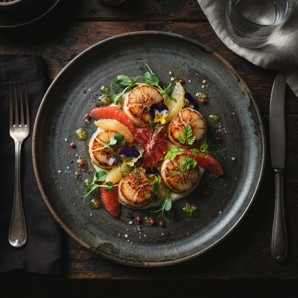 Seared Scallops