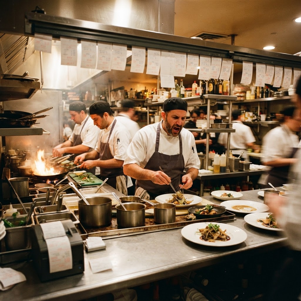 Restaurant kitchen