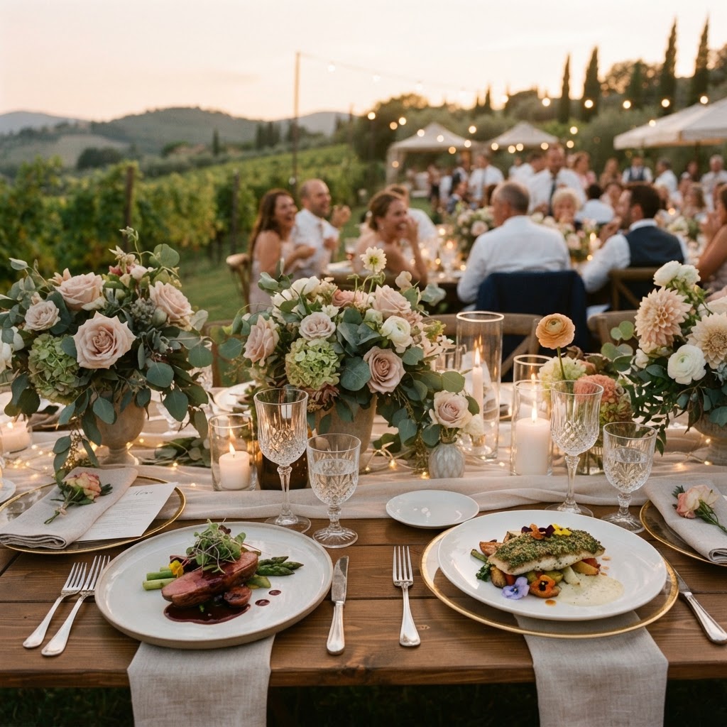 Weddings & Celebrations — cinematic catering by Noma's Kitchen