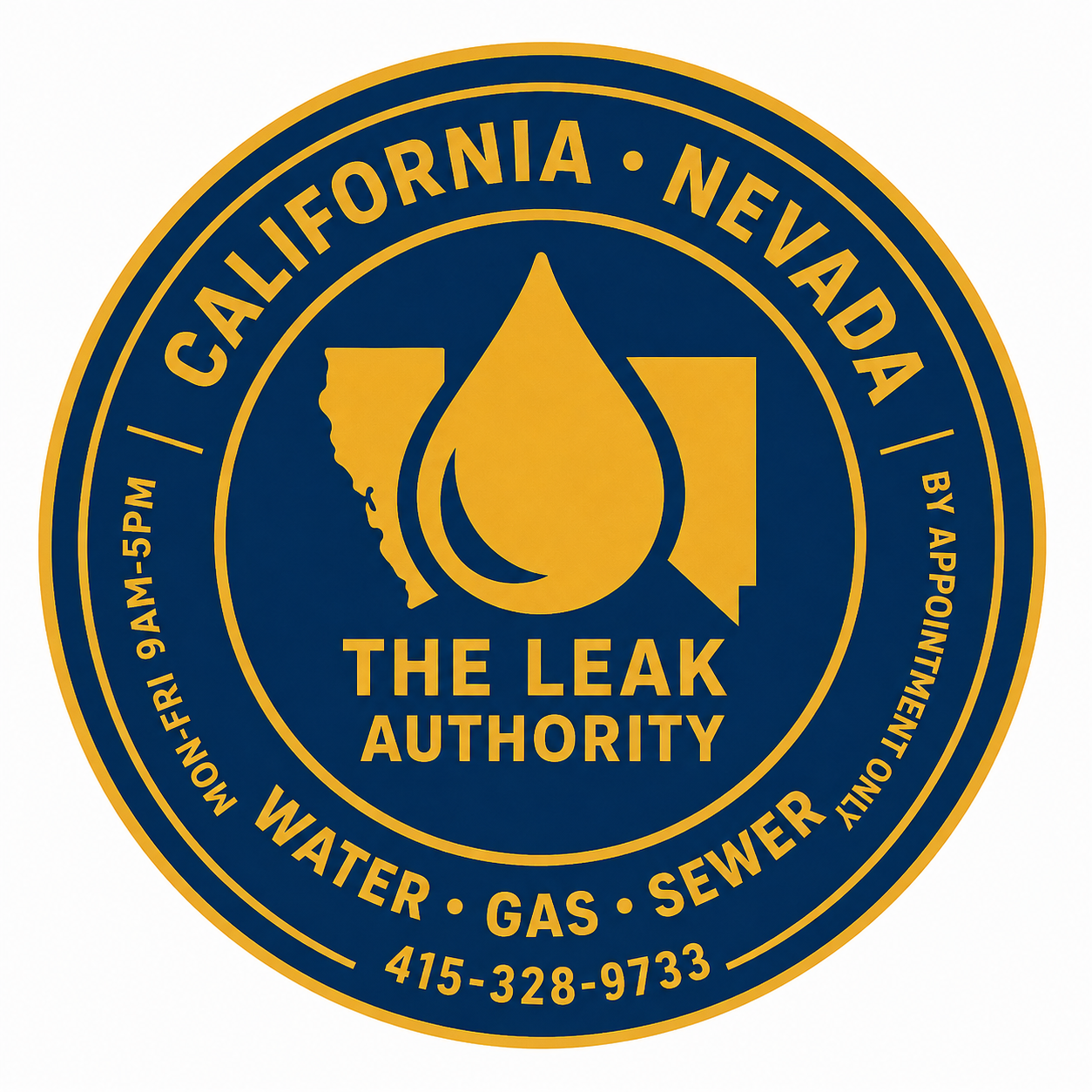 The Leak Authority (CA) logo