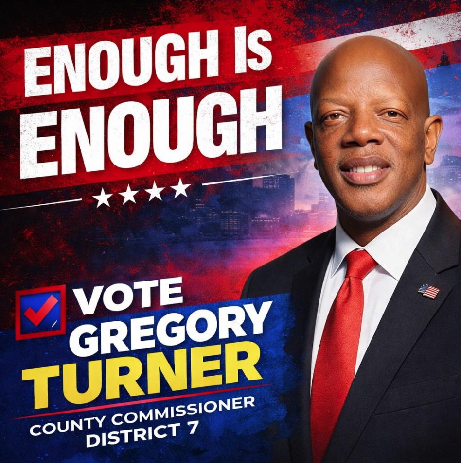 Gregory Turner — Vote for Orange County Commissioner District 7, Orlando Florida. Enough Is Enough. Primary August 18, 2026.